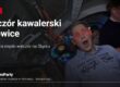 Wieczór kawalerski w Katowicach – rozbawiony uczestnik imprezy w tramwaju TramParty w klubowych światłach